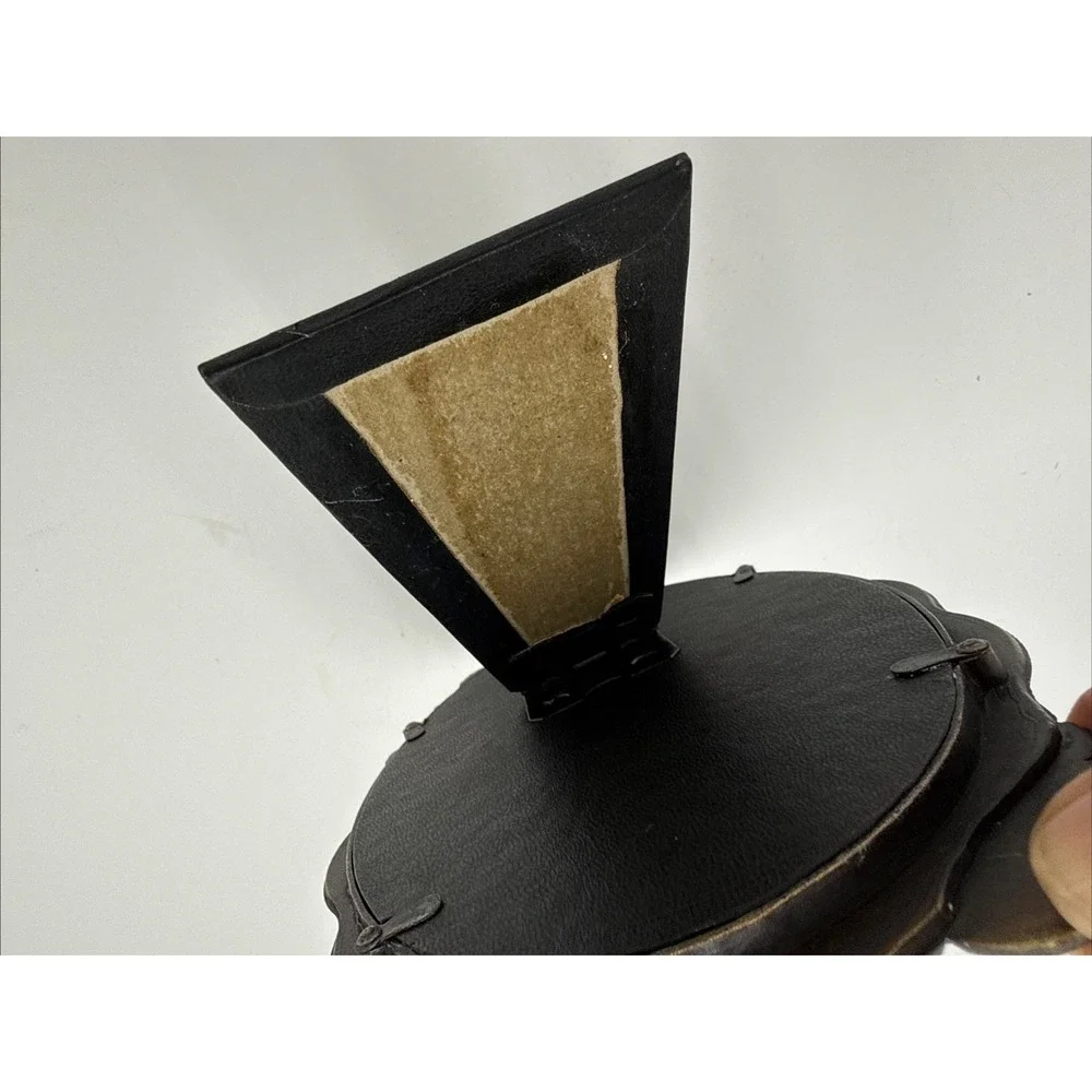 Weston Gallery Ornate Brass Oval Photo Picture Frame Roses Victorian Gothic 5x7